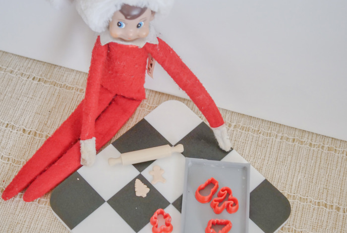 6 PC Elf on the Shelf Baking Prop Kit 