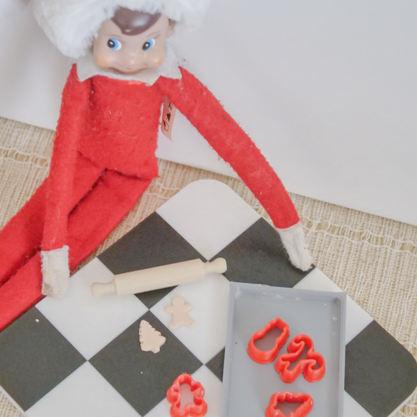 6 PC Elf on the Shelf Baking Prop Kit 