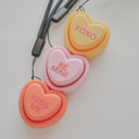  Set of 6 Conversation Heart Fidget Clickers