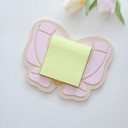  Concha Bow Sticky Note Holder – Pan Dulce-Inspired Desk Decor
