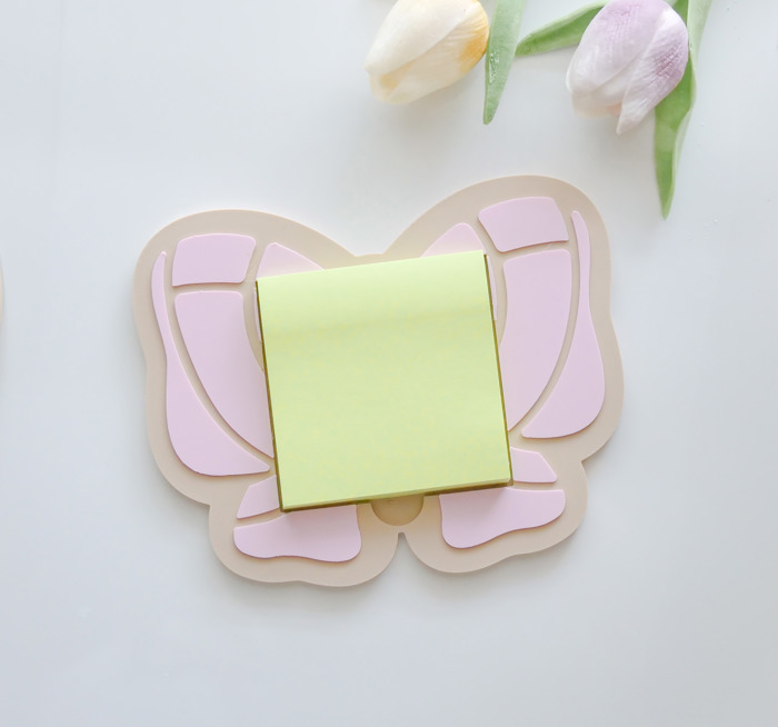 Concha Bow Sticky Note Holder – Pan Dulce-Inspired Desk Decor