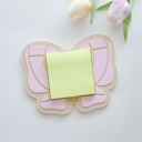  Concha Bow Sticky Note Holder – Pan Dulce-Inspired Desk Decor