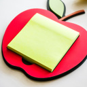  Apple Shaped Desk Sticky Note Holder – Teacher Appreciation Gift