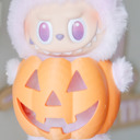  3D Printed Pumpkin Suit for Labubu – Halloween Jack-o-Lantern Outfit, Fits Have a Seat & More
