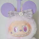  LaBubu Halloween Mouse Ears – 3D Printed Collectible Set (Orange, Green, Purple Spooky Colors)