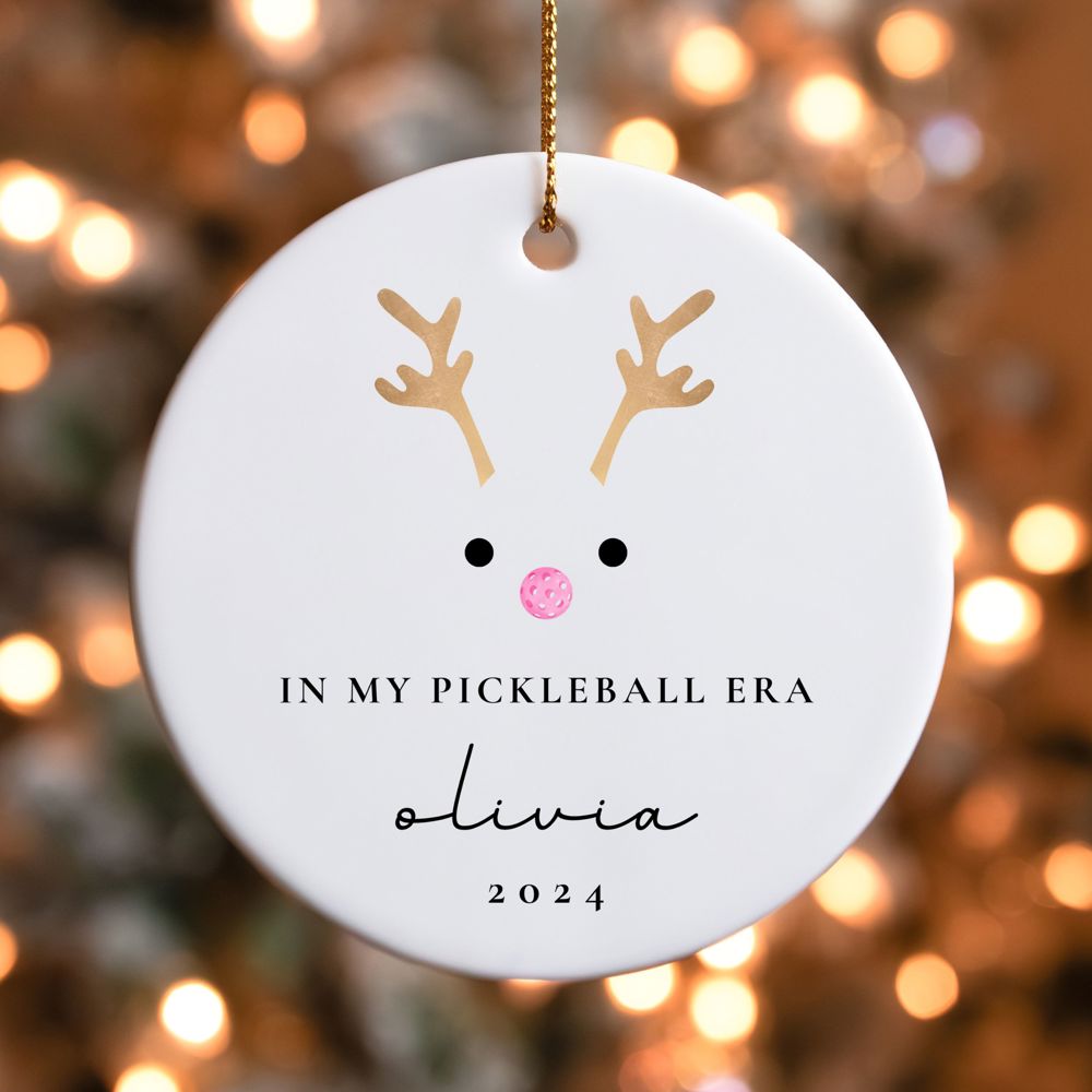 Pickleball Ornament