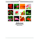 Anthurium 2026 Wall Calendar - Botanical Photography - 12-Month Bloom Series - 8.5x11 Wire-O Hanging Planner