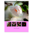 Camellia 2026 Wall Calendar - Botanical Photography - 12-Month Bloom Series - 8.5x11 Wire-O Hanging Planner