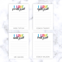  Teacher Personalized Grade Notepad | Teacher Gift