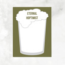 Eternal Hoptimist Notepad Coffee, Beer & Wine Lovers Notepad |Gift