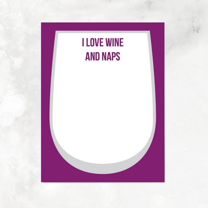 Coffee, Beer & Wine Lovers Notepad |Gift