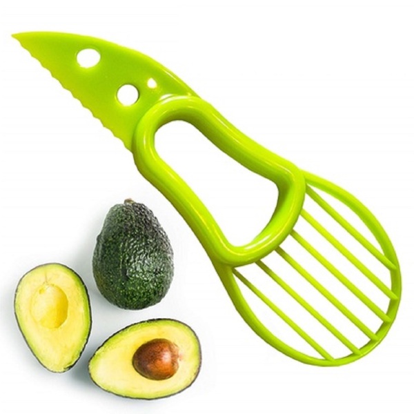 Waloo 3-in-1 Avocado Slicer + Pit Remover 