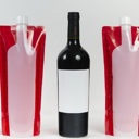  Waloo 2 Pack Wine Flask – Reusable, Foldable, Holds a Full Bottle of Wine