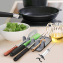  Waloo FlavorMax Meat Injector & Silicone Utensil Rest Set – Perfect for Juicy, Flavorful Meats and a Clean Cooking Space