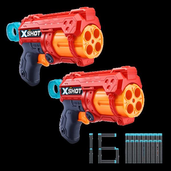 Zuru 2 Pack X Shot Foam Dart Blasters 