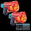  Zuru 2 Pack X Shot Foam Dart Blasters 