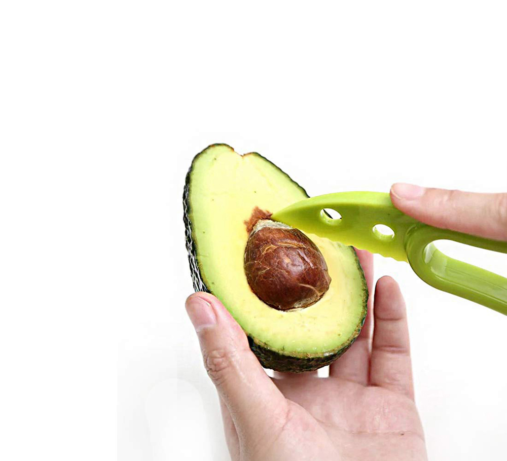 Waloo 3-in-1 Avocado Slicer + Pit Remover 