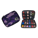 Camo Purple  Watch Band, Case & Cable Organizer