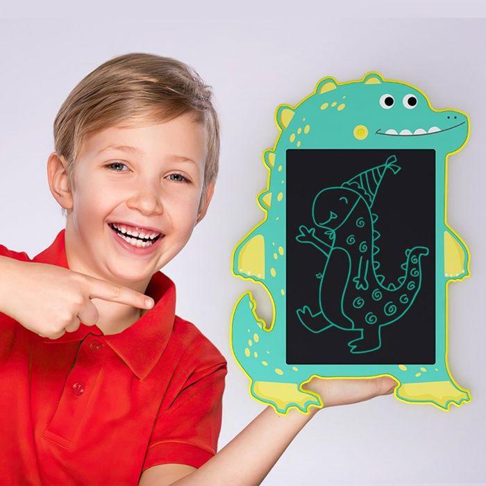 Dino-Themed 8.5-Inch LCD Writing Tablet with Stylus