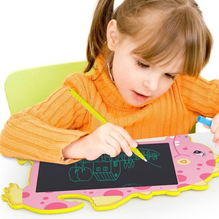 Dino-Themed 8.5-Inch LCD Writing Tablet with Stylus