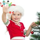  5-Piece Christmas Finger Puppet Set for Kids – Elk, Santa Claus, Snowman, Christmas Tree Characters – Perfect for Party Favors & Goodie Bag Fillers