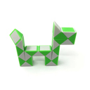  Ultra Mini Fidget Toy Snake Cube Twist Puzzle Set 4-Pack