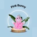 Pink Bunny Fun Animal Bath Loofah Glove for Kids