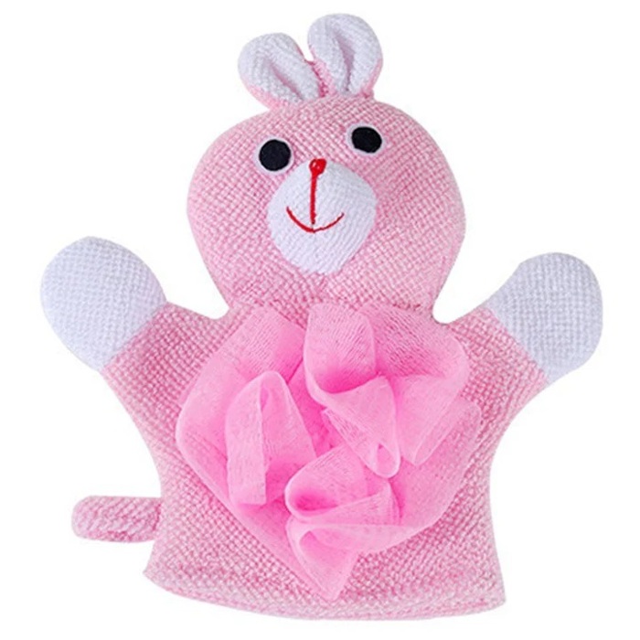 Fun Animal Bath Loofah Glove for Kids