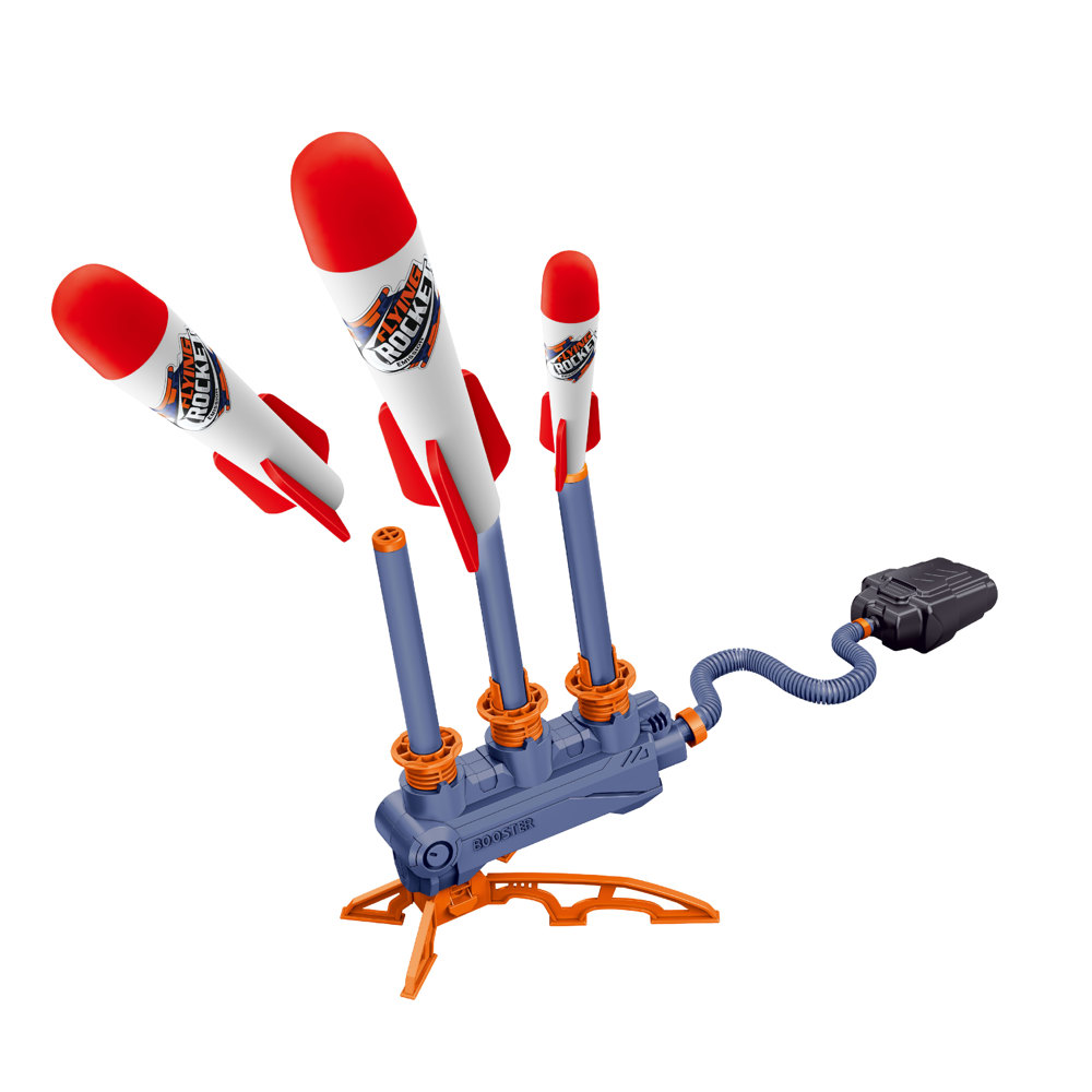 Waloo Kids' 2-in-1 Rocket Launcher with Launch Pad