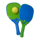  Waloo Sports Kids Pickleball Set, Outdoor and Indoor Play, 2 Paddles & 1 Ball