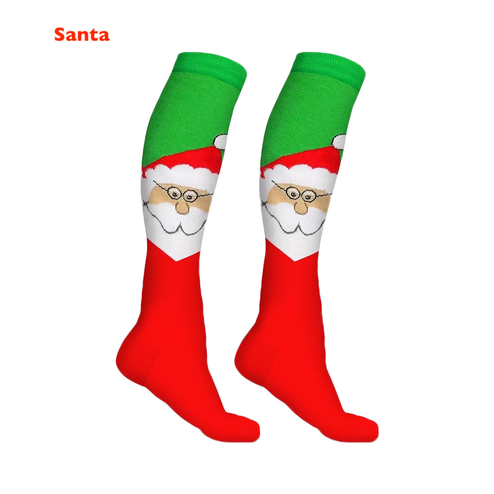 Christmas Themed Compression Socks Unisex 