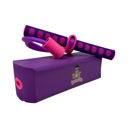 Purple/Pink BounceZiez Hop & Squeak Pogo Hopper