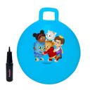 Blue Daniel Tiger's Neigborhood BounceZiez Inflatable Bouncy Hopper Ball with Pump -  15"