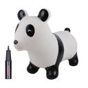 Panda BounceZiez Inflatable Bouncy Ride-On Hopper with Pump