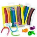  Loopy Hues - Bendable & 3D Shaped Crayons - School Supplies