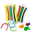 6 Pack - Triangles Loopy Hues - Bendable & 3D Shaped Crayons - School Supplies