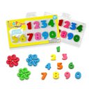 10 Pack - Numbers Loopy Hues - Bendable & 3D Shaped Crayons - School Supplies