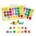 26 Pack - Letters Loopy Hues - Bendable & 3D Shaped Crayons - School Supplies