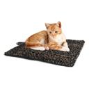 Leopard Brown Waloo Pets Self Heating Thermal Pet Mat & Napping Pad