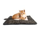 Leopard Brown Waloo Pets Self Heating Thermal Pet Mat & Napping Pad