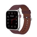 38/40/41mm & 42mm (Series 10 Only) Brown Waloo Classic Leather Band For Apple Watch Series 10/9/8/7/6/5/4/3/2/1/SE/Ultra