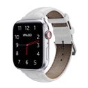 44/45/46/49mm & 42mm (Series 1-3 Only) White Waloo Crocodile Band For Apple Watch Series 10/9/8/7/6/5/4/3/2/1/SE/Ultra