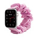 38/40/41mm & 42mm (Series 10 Only) Pink Waloo Scrunchie Band For Apple Watch Series 10/9/8/7/6/5/4/3/2/1/SE/Ultra