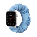 38/40/41mm & 42mm (Series 10 Only) Light Blue Waloo Scrunchie Band For Apple Watch Series 10/9/8/7/6/5/4/3/2/1/SE/Ultra