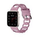 38/40/41mm & 42mm (Series 10 Only) Lilac Waloo Silicone Link Looped Band For Apple Watch Series 10/9/8/7/6/5/4/3/2/1/SE/Ultra