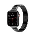 38/40/41mm & 42mm (Series 10 Only) Black Waloo Two Tone Metal Band For Apple Watch Series 10/9/8/7/6/5/4/3/2/1/SE/Ultra