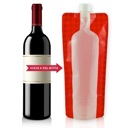  Waloo 2 Pack Wine Flask – Reusable, Foldable, Holds a Full Bottle of Wine