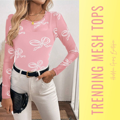 Trending Mesh Tops