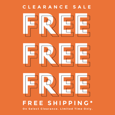     SHOP > CLEARANCE