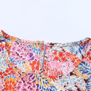  HIDDEN GEMS | Floral Bubble Sleeve Blouse